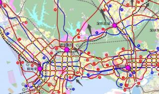 深圳最新地铁线路图