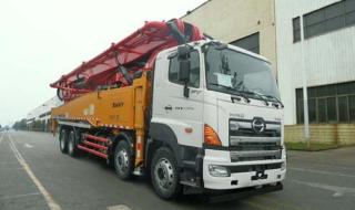 三一混凝土泵车价格