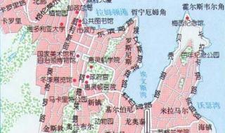 新西兰奥克兰地图 新西兰奥克兰地图
